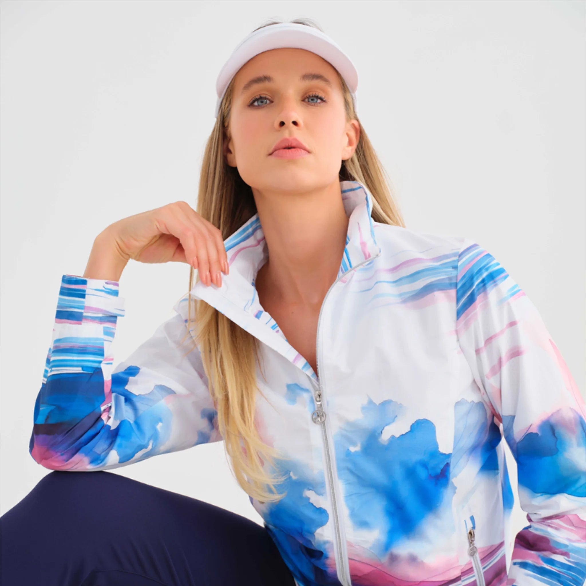 Vision Women's Multi-Coloured Waterproof Rain Jacket