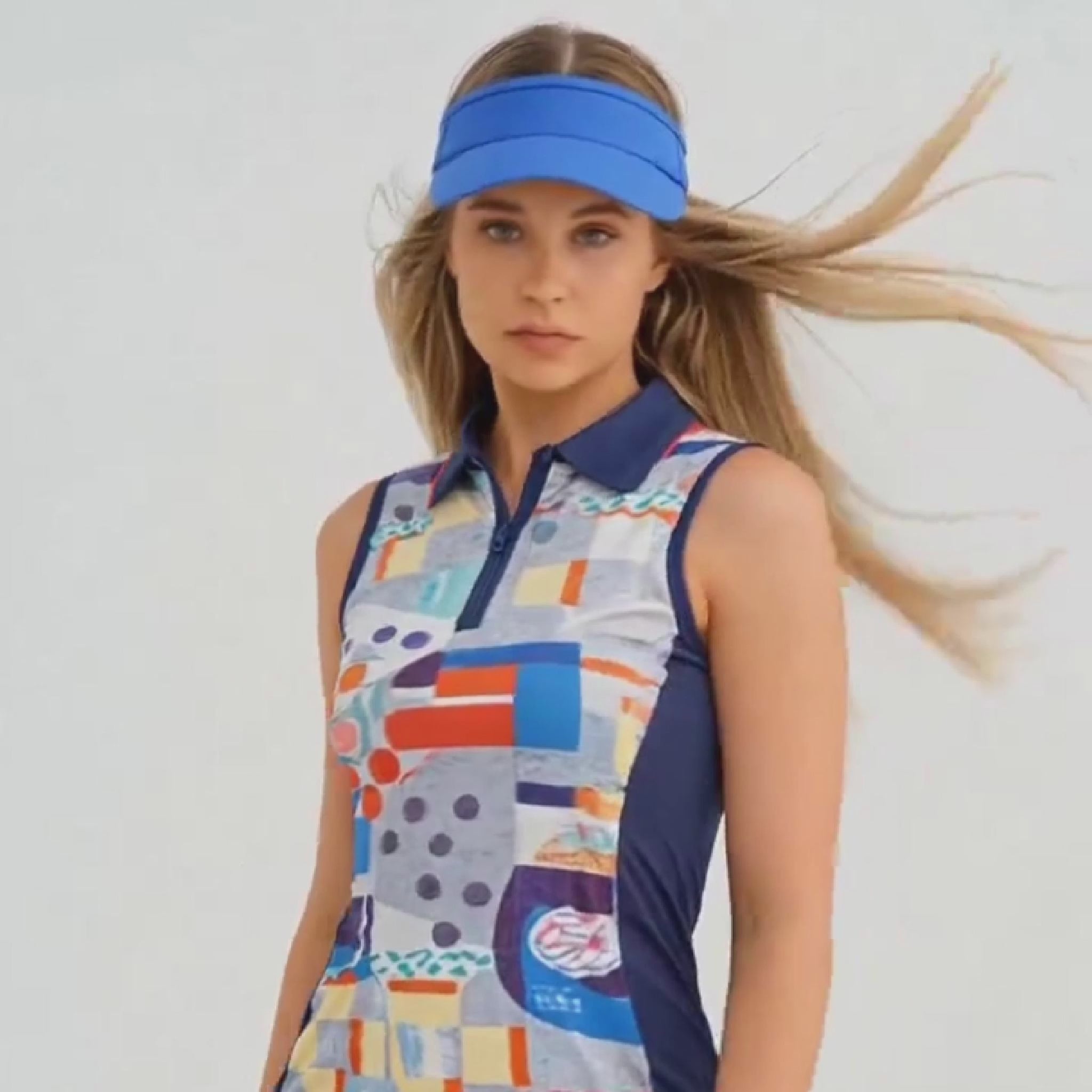 Blue Road Sleeveless Dress