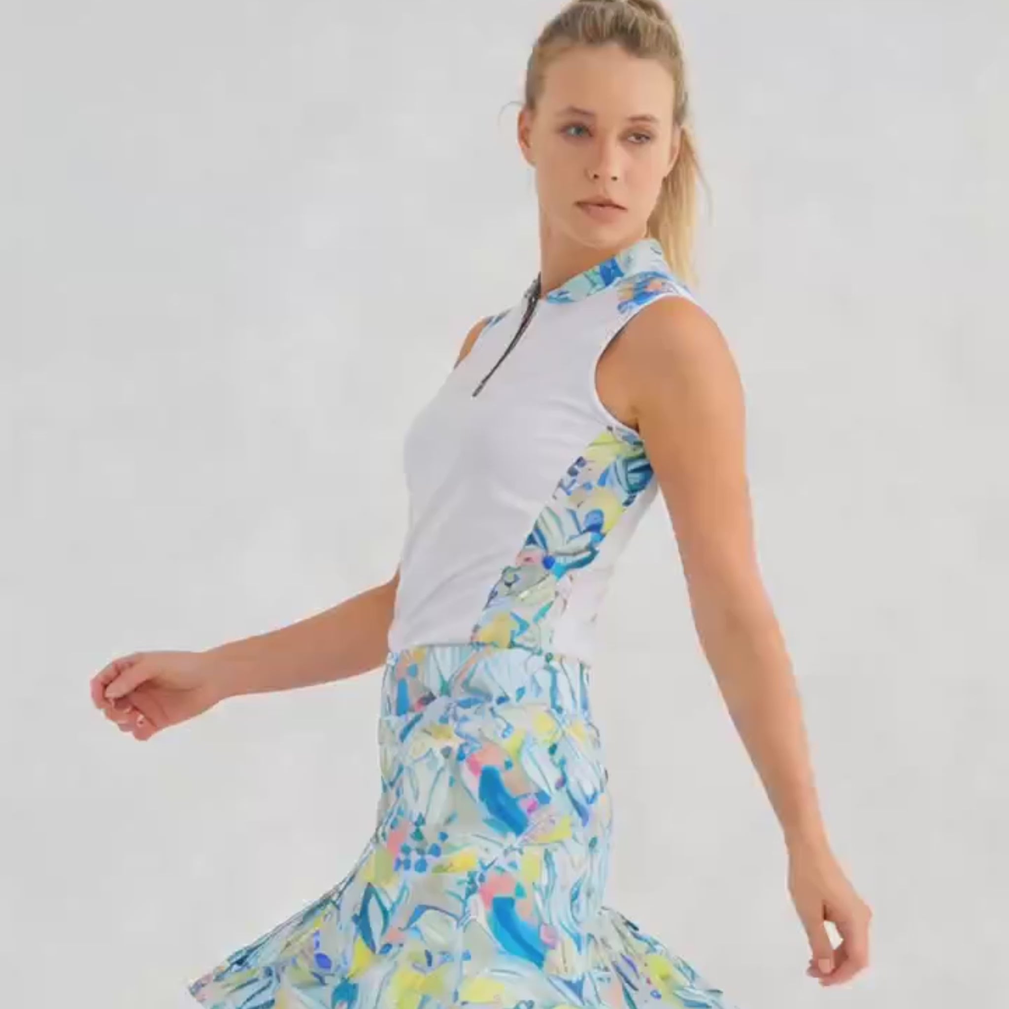 Hint of Spring Skort